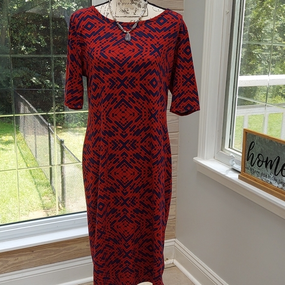 LuLaRoe Short sleeve Dress, size XL - Picture 2 of 4
